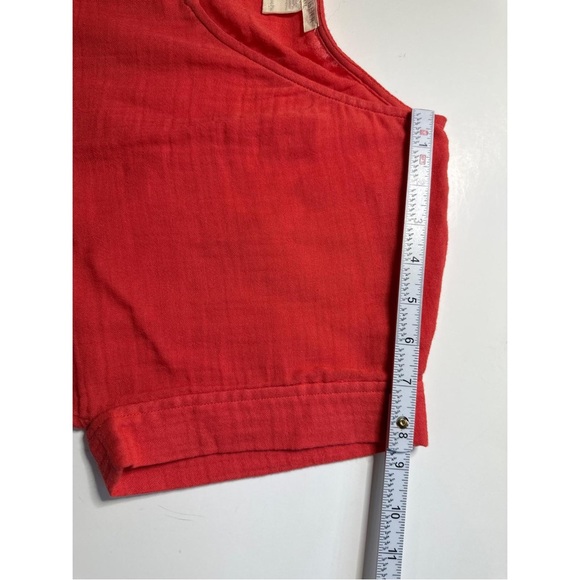 Eileen Fisher Casual Deep Neck Short Sleeve Maxi Dress - Picture 10 of 11